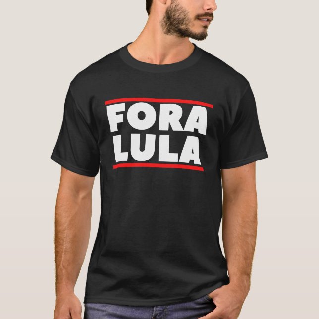 Camiseta Fora Lula (Frente)
