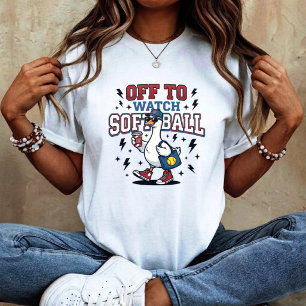 Camiseta fora-para-assistir-beisebol