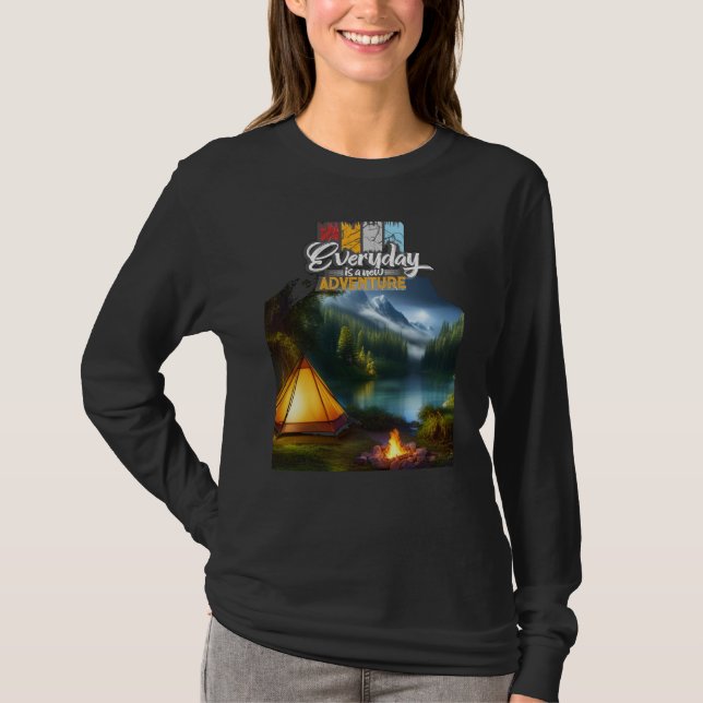Camiseta Fora Para Aventura (Frente)