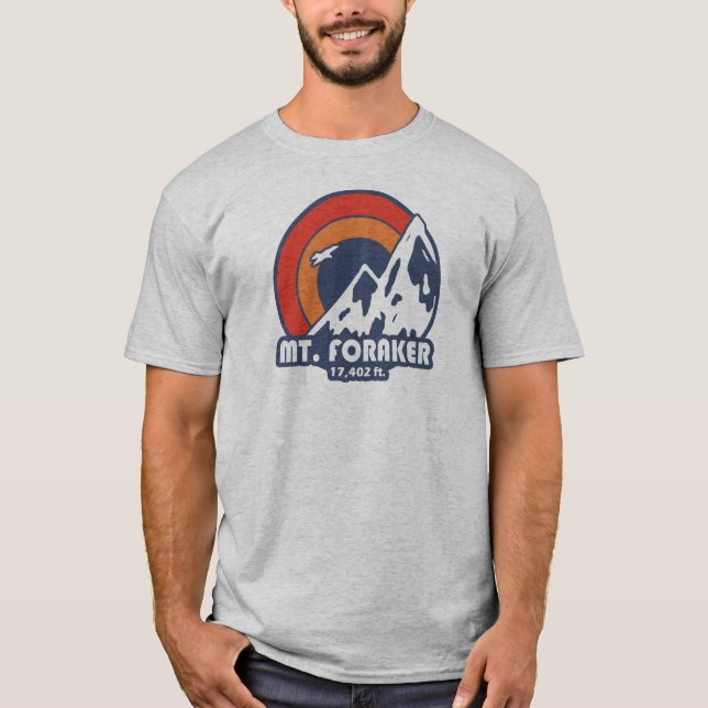 Camiseta Foraker Alaska Sun Eagle (Frente)