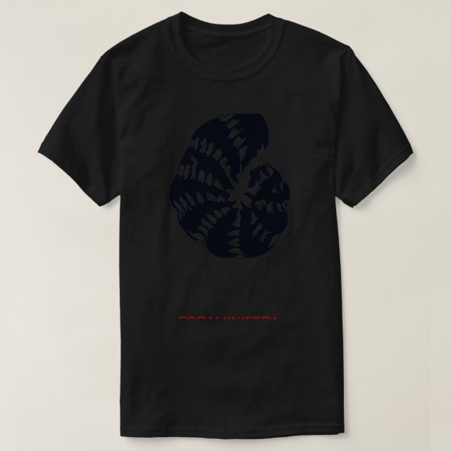 Camiseta Foraminifera (Frente do Design)