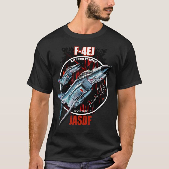 Camiseta Força Aérea de Autodefesa do Japão, JASDF F-4EJ Ph (Frente)