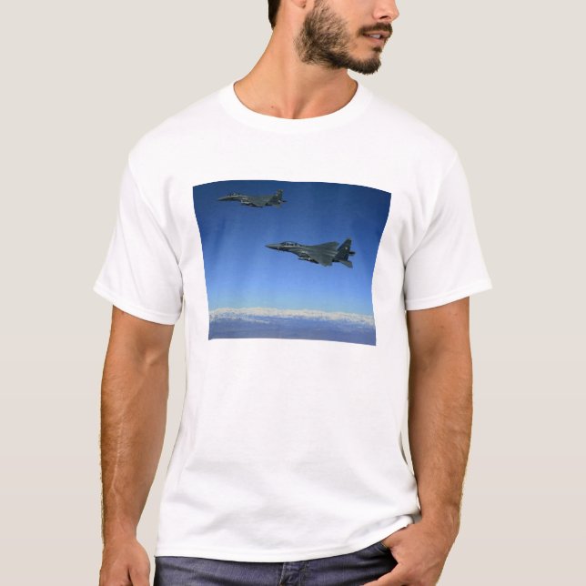 Camiseta Força Aérea dos EUA F-15E - Strike Eagles 2 (Frente)