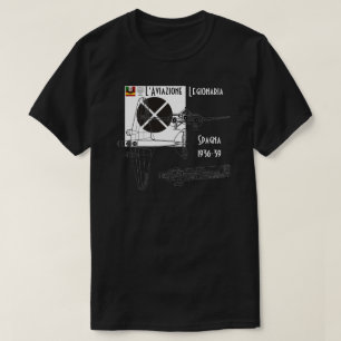 Camiseta Força Aérea Italiana - Guerra Civil Espanha Muss