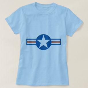 Camiseta Força aérea Logo_2 do vintage