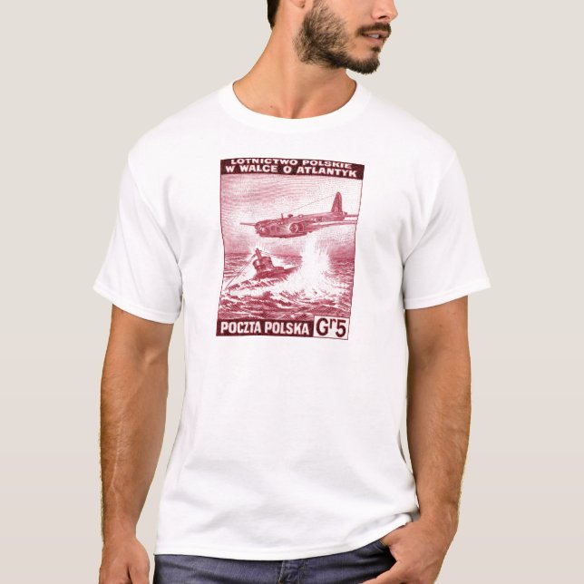 Camiseta Força aérea polonesa de WWII (Frente)