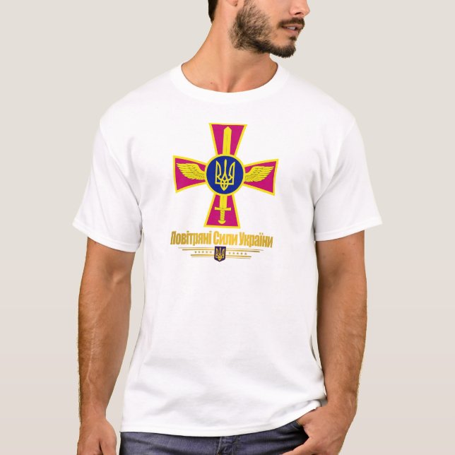 Camiseta Força Aérea Ucraniana (Frente)