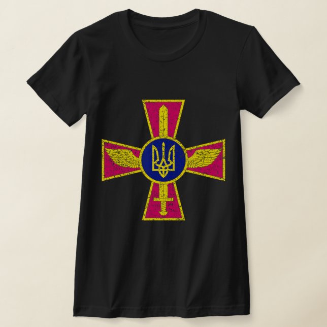 CAMISETA FORÇA AÉREA UCRANIANA EMBLEMA FORÇAS ARMADAS UCRÂN (Postura )