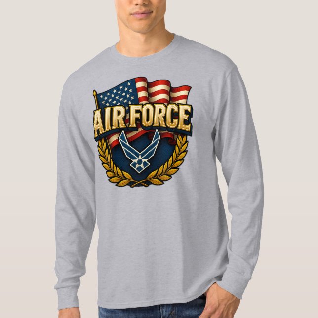 Camiseta Força Aérea (USAF) (Frente)