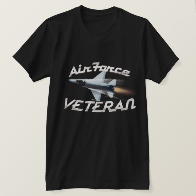 Camiseta Força Aérea Veteran (Frente do Design)