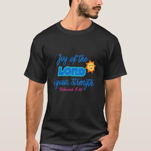 Camiseta Força através de Cristo. (Frente)