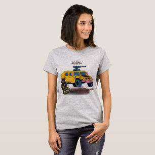 Camiseta Força através do sacrifício cinza