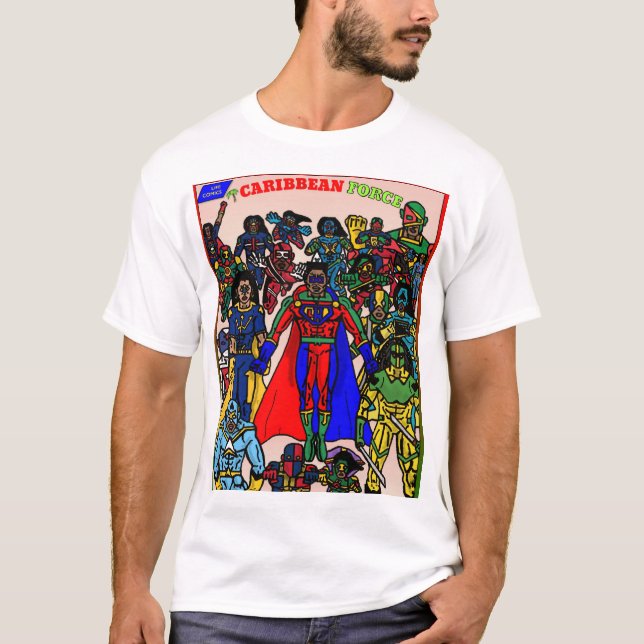 Camiseta Força Caribenha (Frente)