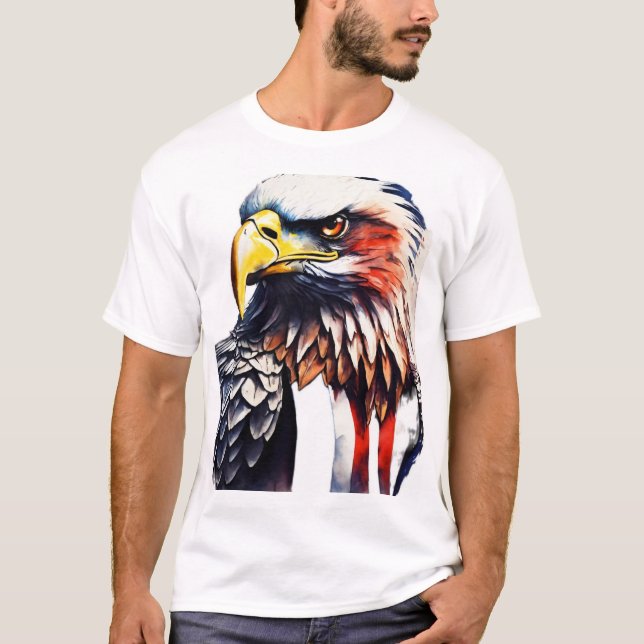 Camiseta Força de Águia: Símbolo da Liberdade (Frente)