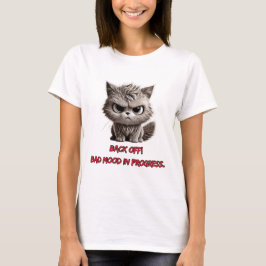 Camiseta Força de atitude do Gatinho