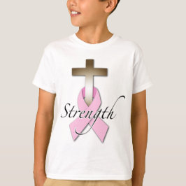 Camiseta força de consciência do Cancer