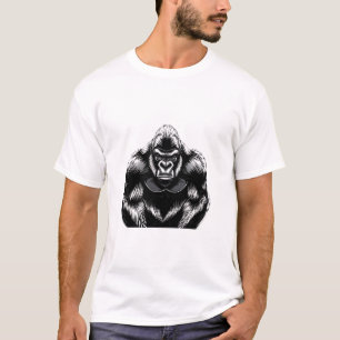 Camiseta Força de liberação: poderoso Silverback Gorilla