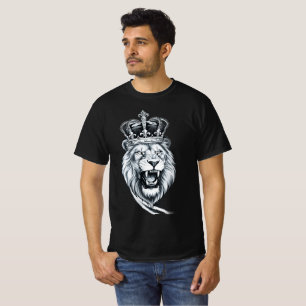 Camiseta Força do Leão Rei Gráfico