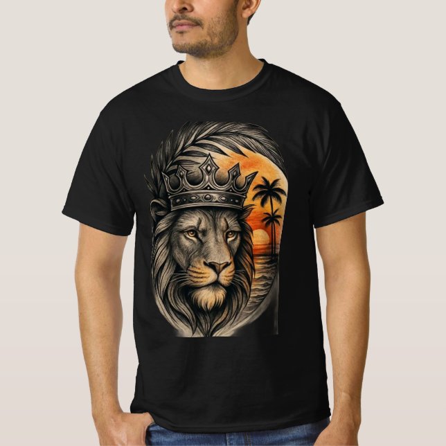 Camiseta Força do Rei Leão Gráfico (Frente)