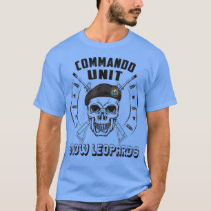 Camiseta Força Especial Chinesa Snow Lepard Comando China