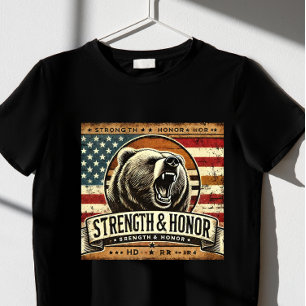 Camiseta Força & Honra.
