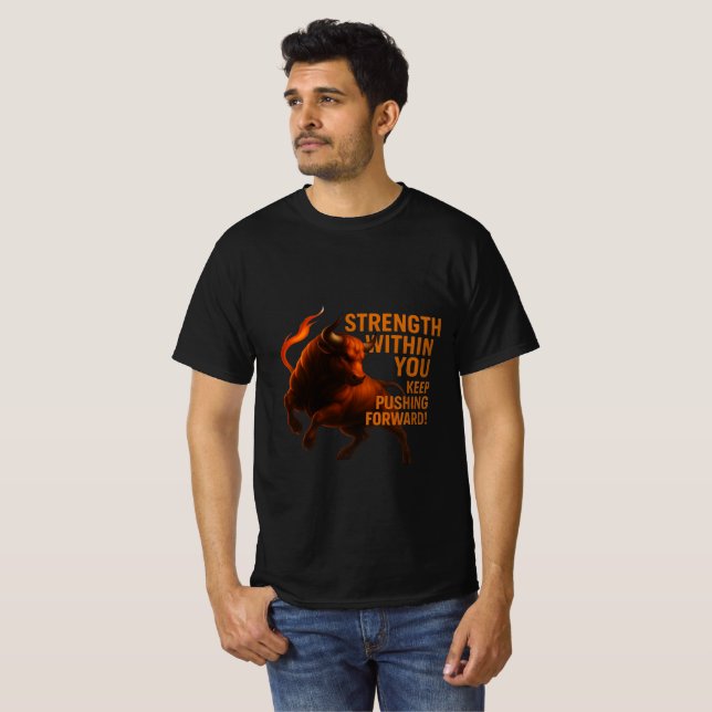 CAMISETA FORÇA INTERIOR VOCÊ CONTINUA AVANÇANDO (Frente Completa)
