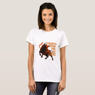 CAMISETA FORÇA INTERIOR VOCÊ CONTINUA AVANÇANDO