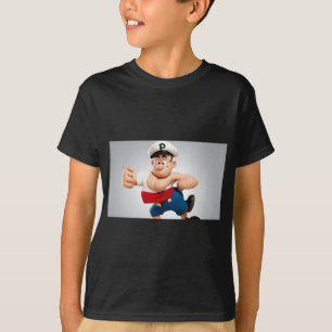 Camiseta "Força Marinha: As Poderosas Aventuras de Popeye"