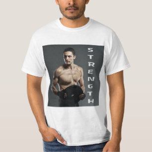 Camiseta Força Muscular Peso do Elevador