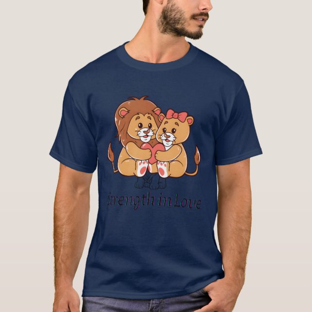 Camiseta Força no Amor menino (Frente)