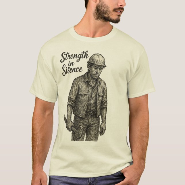 Camiseta Força no Silêncio (Frente)