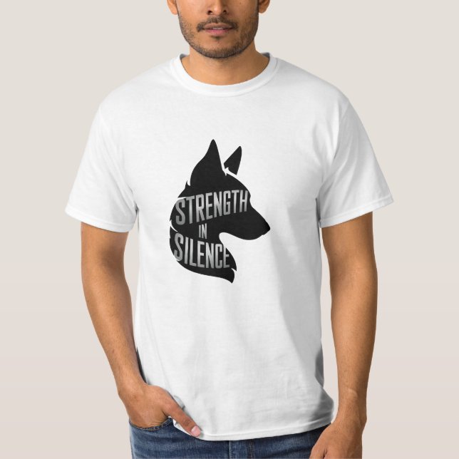 Camiseta Força no Silêncio (Frente)