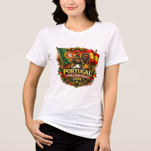 Camiseta FORÇA PORTUGAL 🇵🇹 Orgulho de Portugal