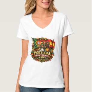 Camiseta FORÇA PORTUGAL 🇵🇹 Orgulho de Portugal