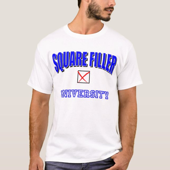 Camiseta Força quadrada do U-Ar do enchimento (Frente)