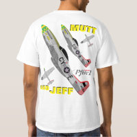 Força Scouting de Pfive1 P-51 "vira-lata e Jeff" ó