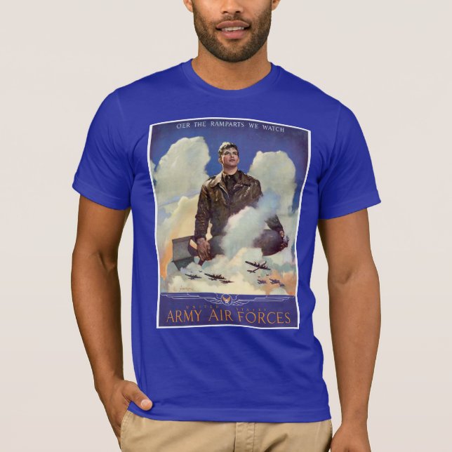 Camiseta Forças aéreas do exército (Frente)