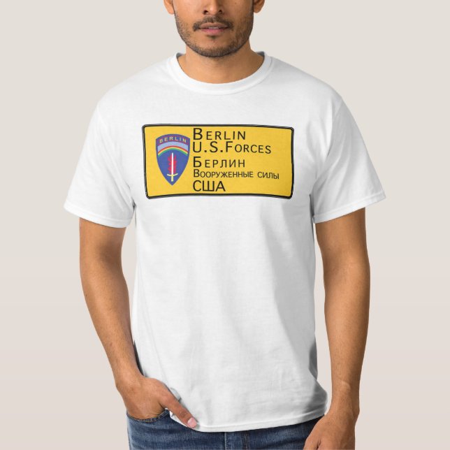 Camiseta Forças de Berlim E.U. (Frente)