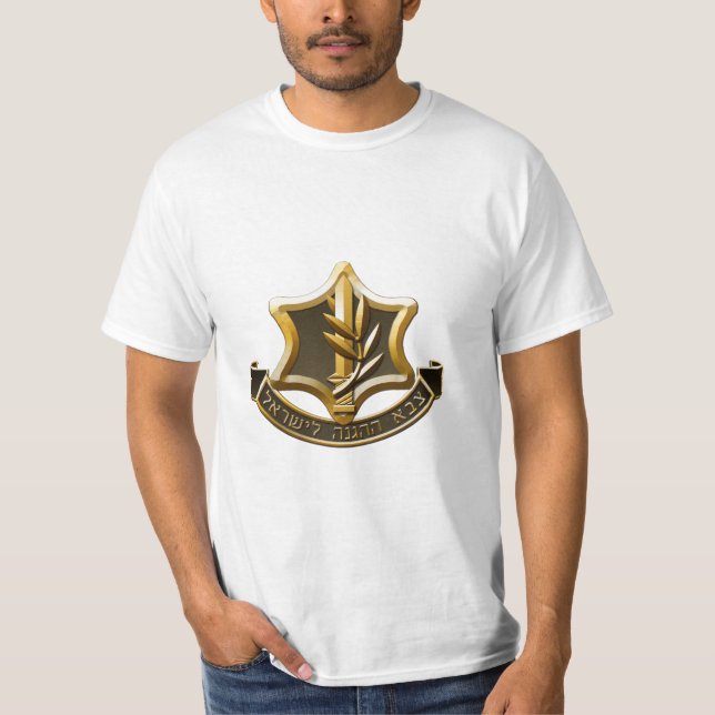 Camiseta Forças de Defesa de Israel (Frente)