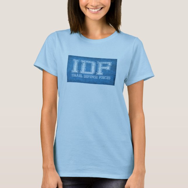 Camiseta Forças de defesa do IDF Israel (Frente)