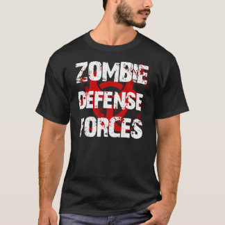 CAMISETA FORÇAS DE DEFESA DO ZOMBI