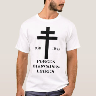 Camiseta Forças francesas livres (em francês)