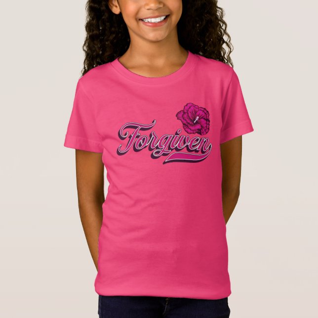 Camiseta Fordado Hibiscus (Frente)