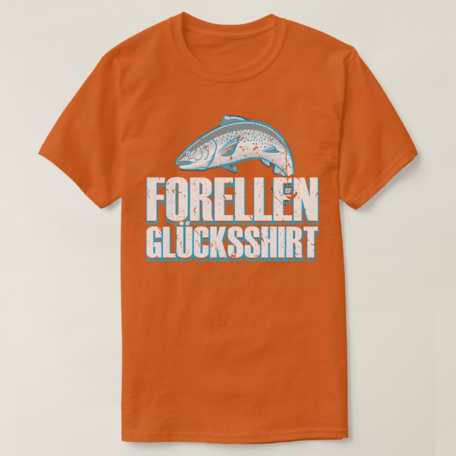 Camiseta Forellen Angeln Fischer Angler Geschenk (Frente do Design)