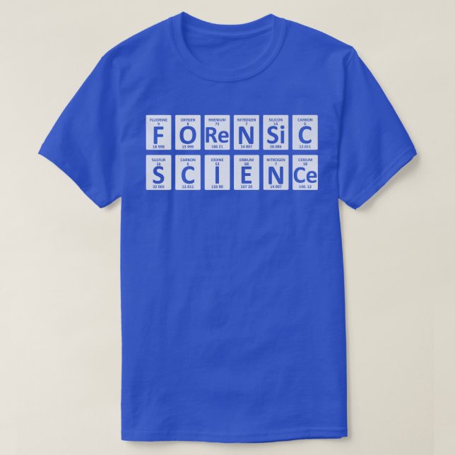 Camiseta Forense Science Premium (Frente do Design)