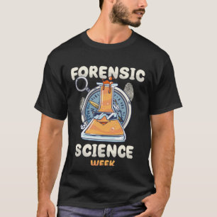 Camiseta Forense Science Week Forensic