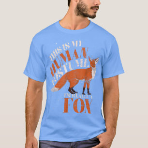 Camiseta Forest Animal Lover This Is My Human Costume Funny