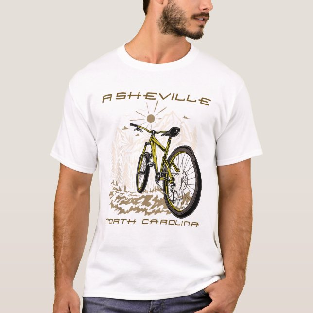 Camiseta Forest Biking Asheville North (Frente)
