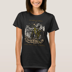 Camiseta Forest Biking Kalalau Trail Hawaii Caminhando Camp
