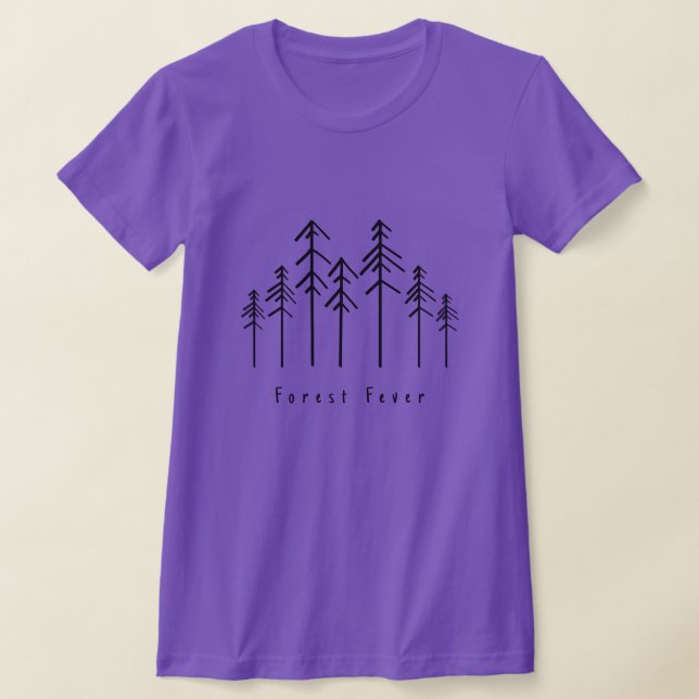 Camiseta **Forest Fever Modern Boho (Postura )